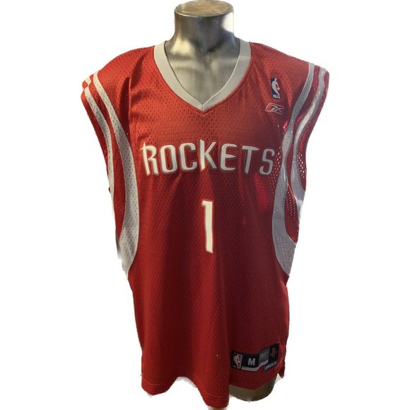 NBA Authentics Houston Rockets Tracy McGrady 1 Jersey - Picture 1 of 6